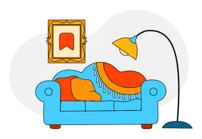An illustration of a couch.